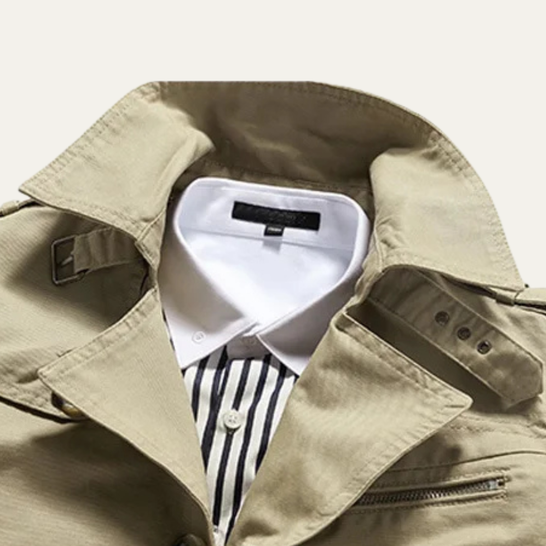 Patrick | Waterproof Double-Breasted Trench Coat