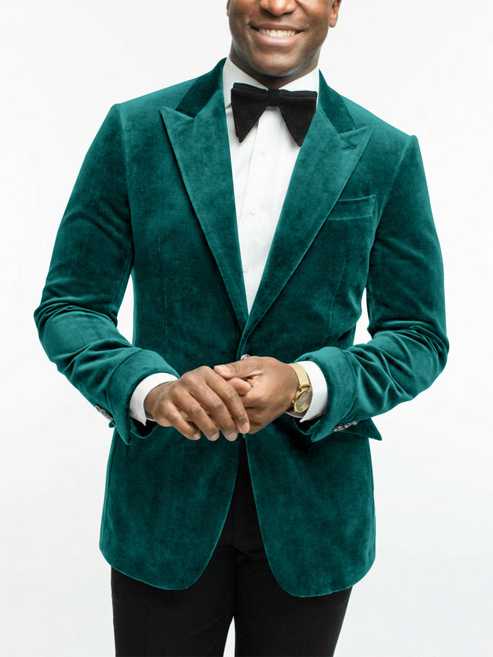 Niall | Tailored Velvet Blazer