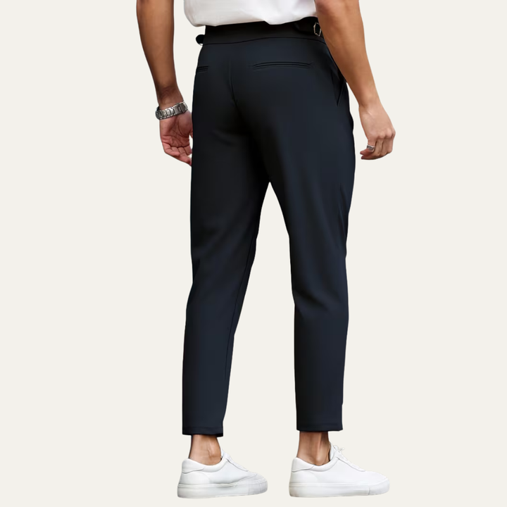 Cameron | Slim Fit Stretch Dress Trousers
