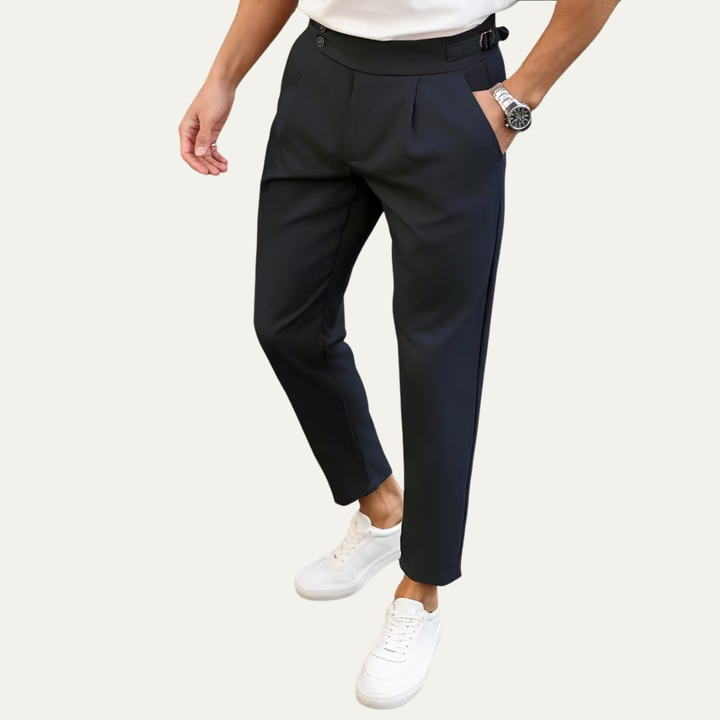 Cameron | Slim Fit Stretch Dress Trousers