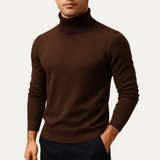 Men's Classic Turtleneck Sweater | Timeless Comfort & Style