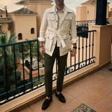 Men's Lightweight Striped Linen Shirt | Breezy Comfort, Effortless Style