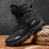 Men's Waterproof Snow Boots | Warm Fur Lined Anti-Slip Winter Protection