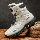 Men's Waterproof Snow Boots | Warm Fur Lined Anti-Slip Winter Protection