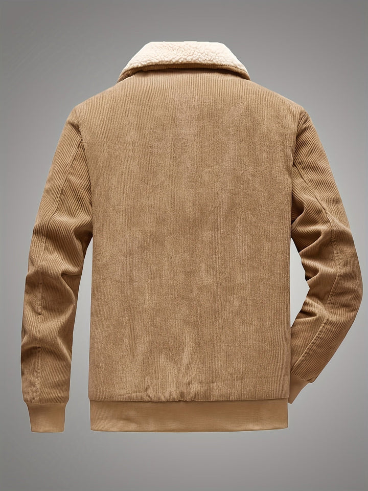 Leo | Ribbed Fleece-Lined Jacket