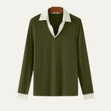 Men's Slim Fit Casual Knit Patchwork Shirt | Trendy Summer Style