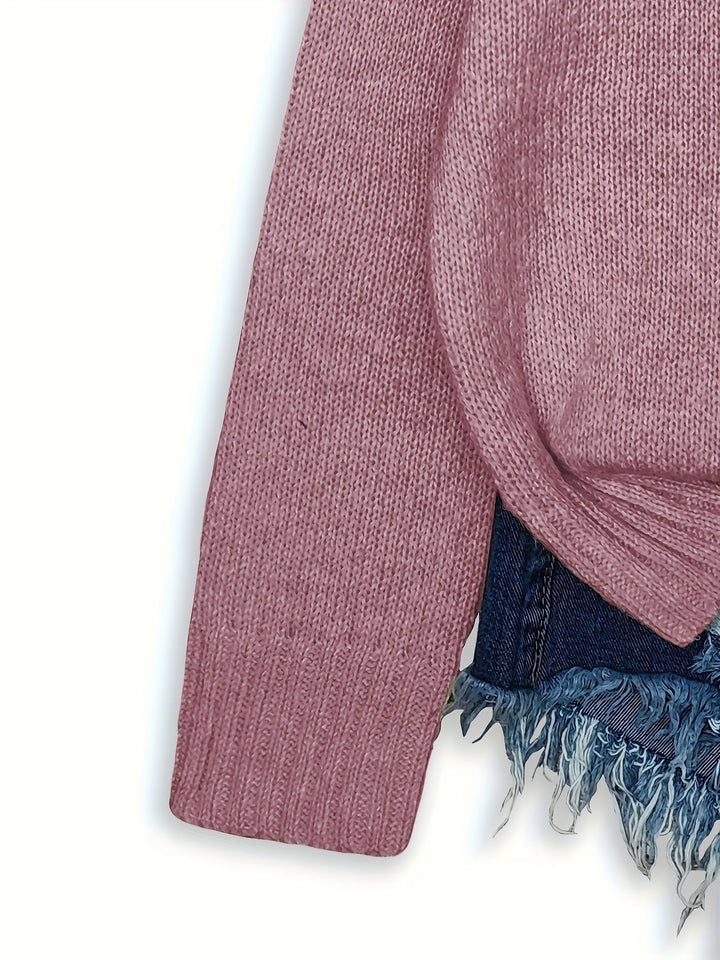 Caroline | Cat Print Knitted Jumper