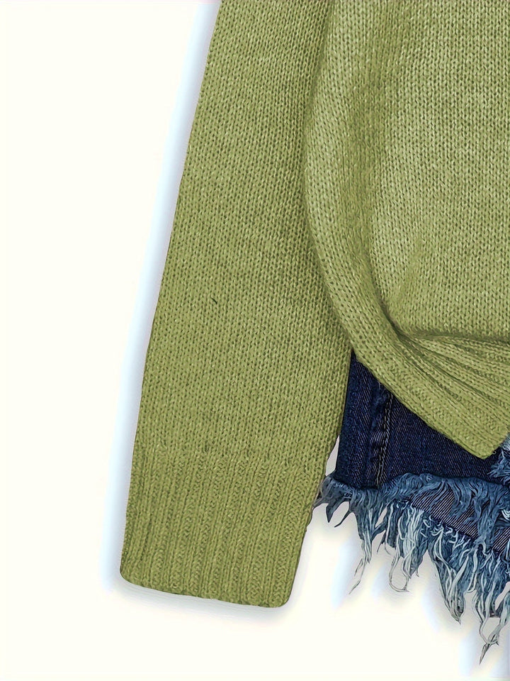 Caroline | Cat Print Knitted Jumper