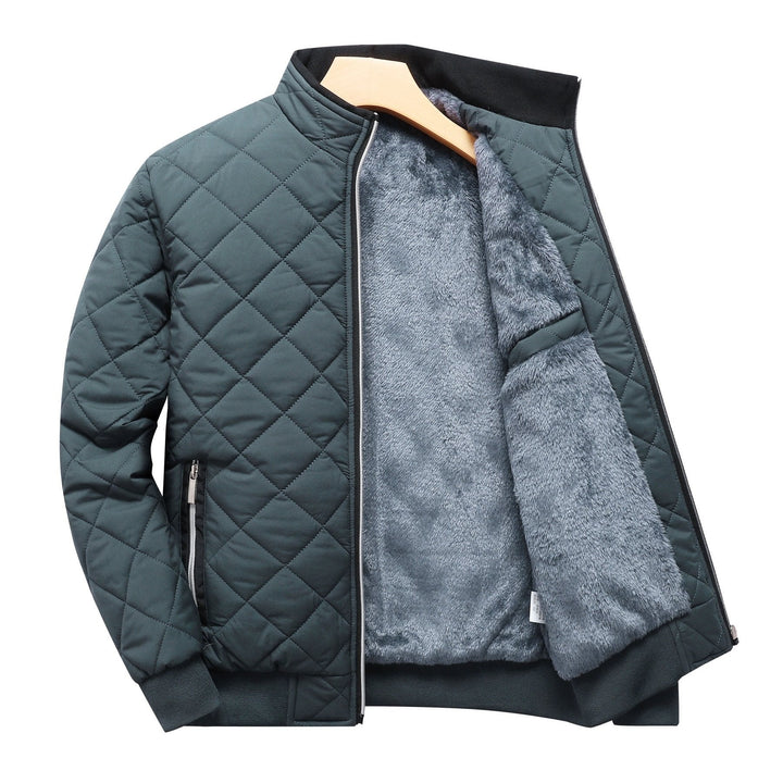 Laurence | Fleece-Lined Quilted Bomber Jacket