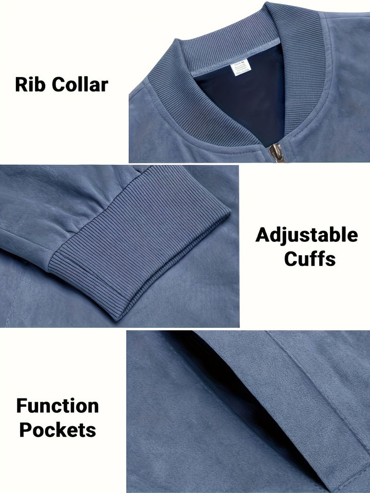 Murray | Lightweight Machine-Washable Zip Jacket