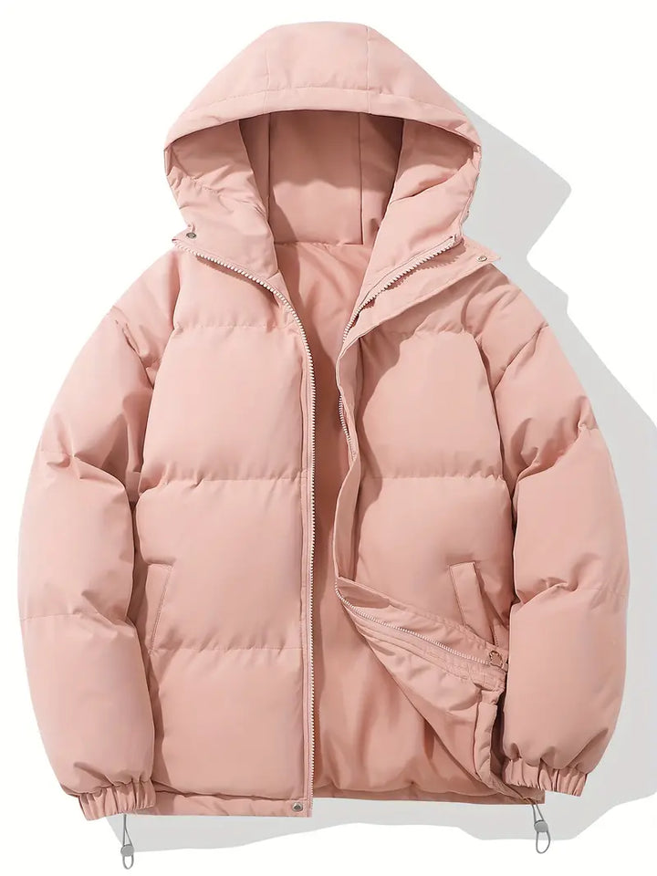 Anne | Hooded Puffer Jacket with Zip Pockets