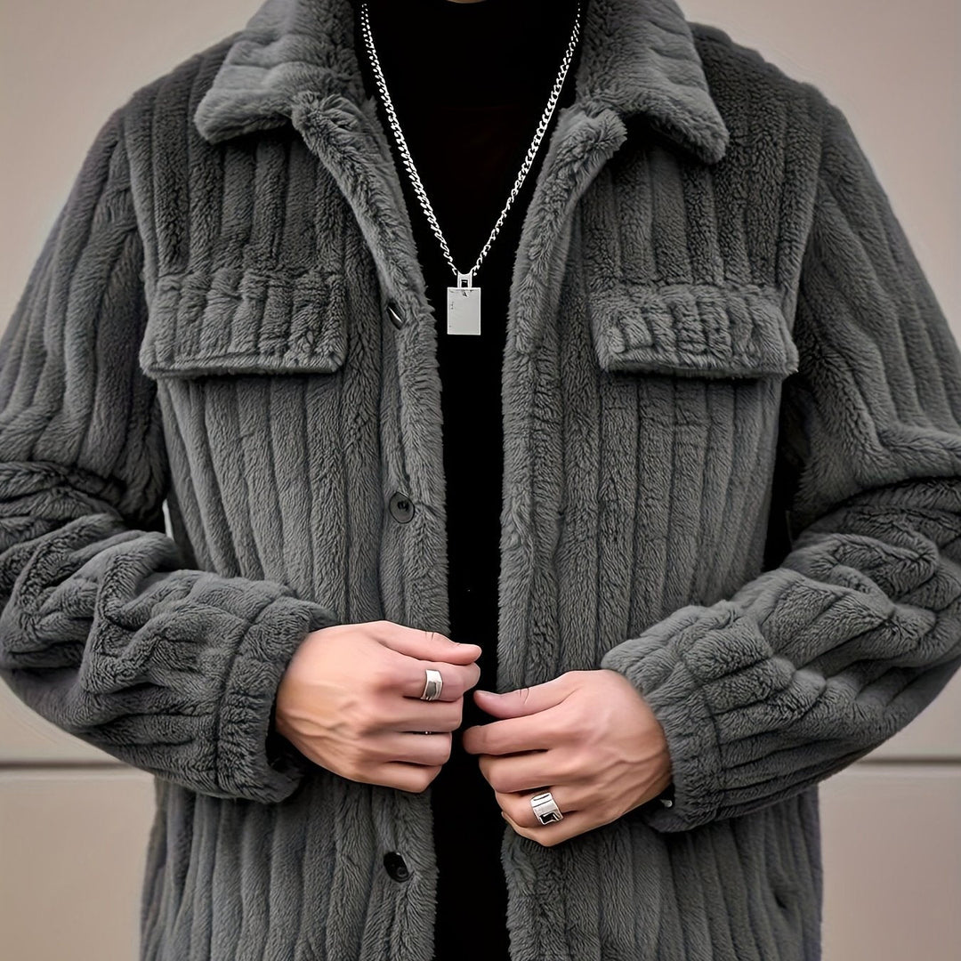 Liam | Textured Winter Jacket