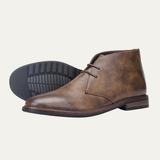 Men's Leather Chukka Boots | Timeless Style, All-Season Comfort