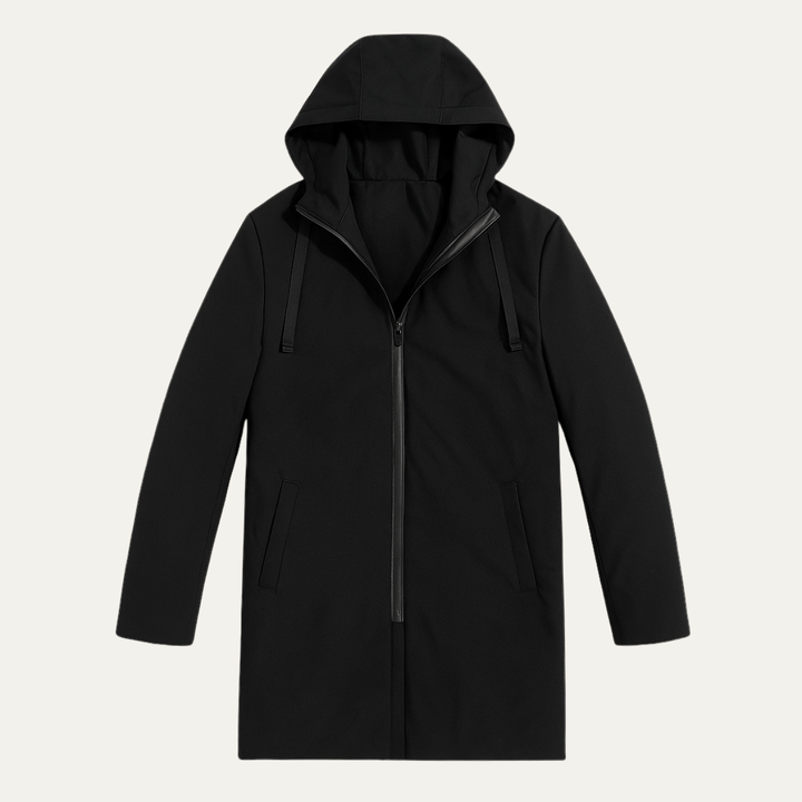 Gavin | Long Waterproof Rain Jacket with Hood