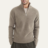 Men's Quarter Zip Sweater | Classic Comfort & Casual Style
