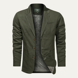 Men's Casual Lightweight Cotton Blazer | Effortless Style, All-Season Comfort