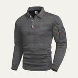 Men's Quick Dry Polo Shirt | Trendy Long Sleeve Comfort
