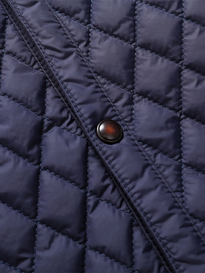 Freddie | Quilted Jacket with Stand Collar