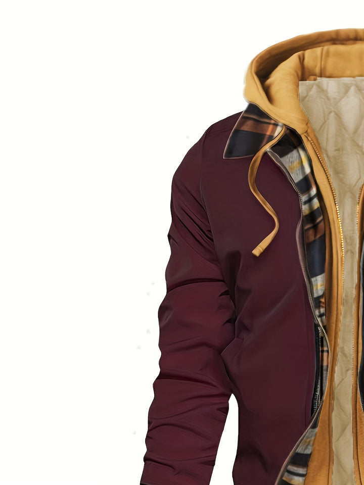 Euan | Hooded Zip-Up Casual Jacket