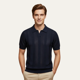 Men's Casual Knit Polo | Comfortable Summer Style