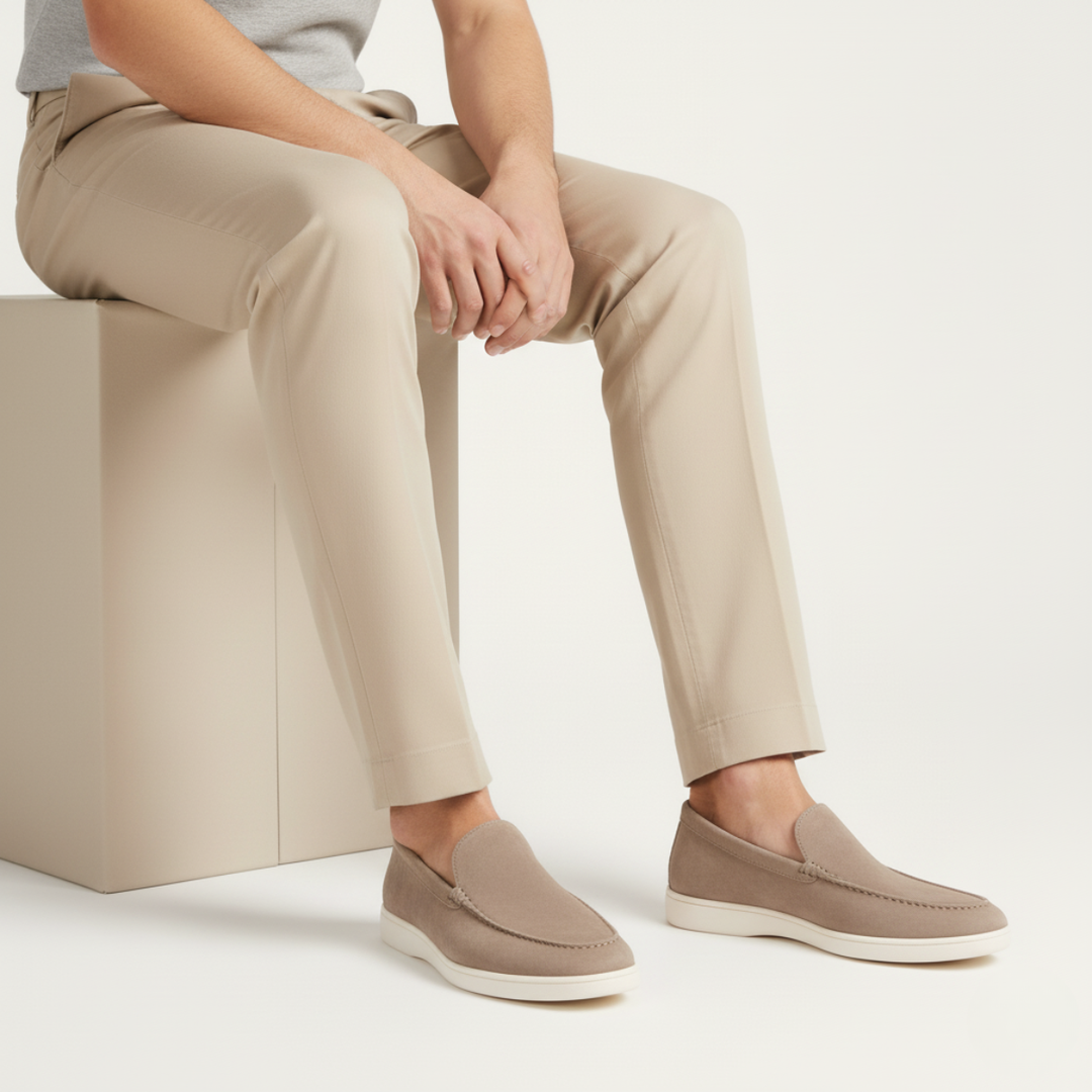 Howard | Suede Slip-On Loafers