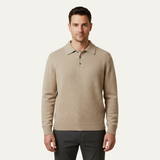 Men's Cashmere Polo Sweater | Premium Comfort, Timeless Style