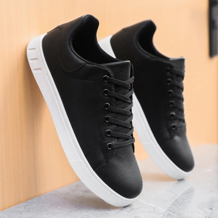 Men's Leather Trainers | Minimalist Comfortable Design