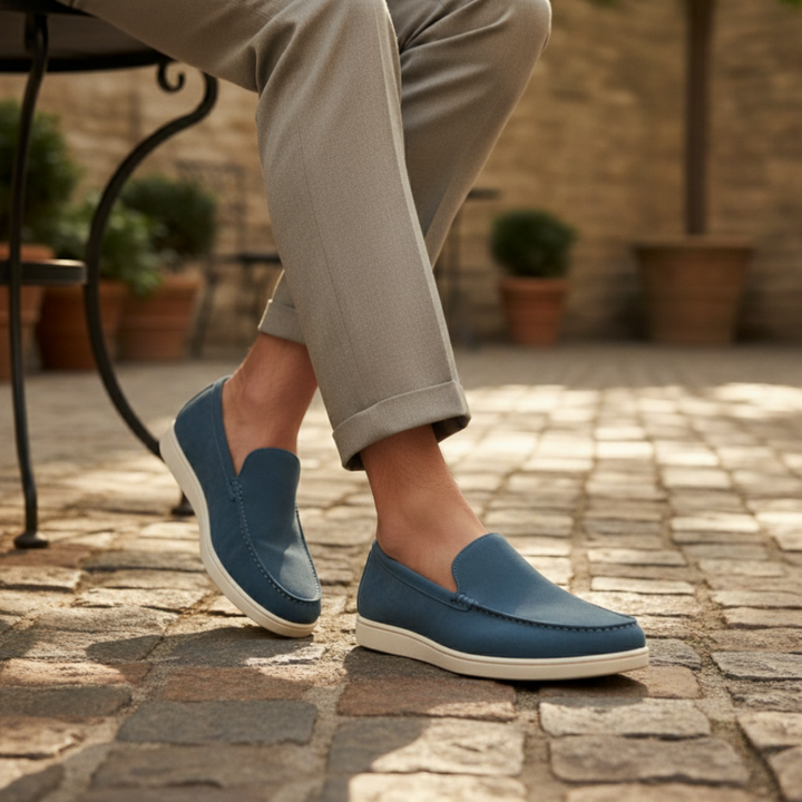 Howard | Suede Slip-On Loafers