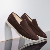 Men's Suede Slip On Loafers | Lightweight Casual Comfort