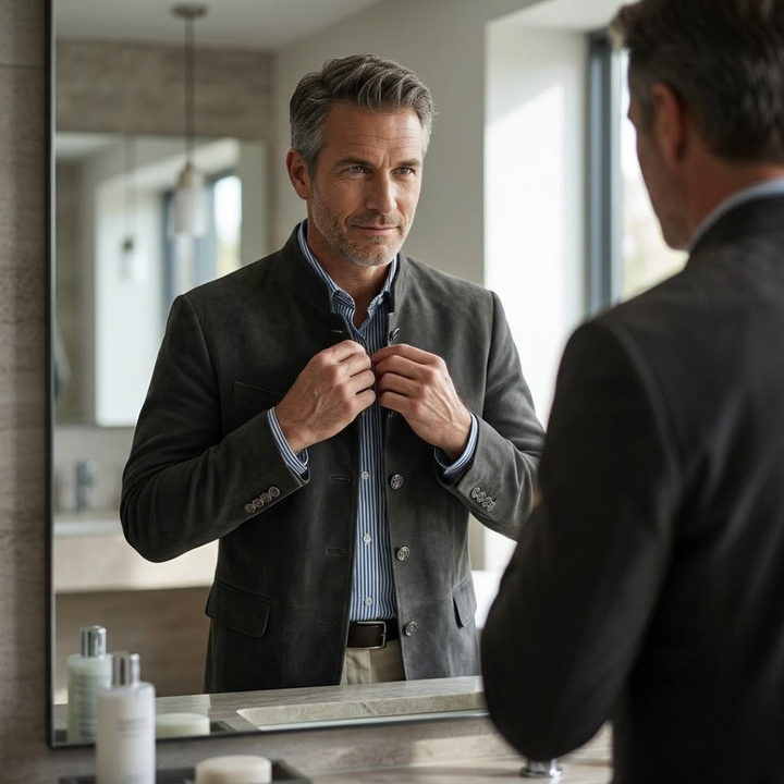 Richard | Textured Button Cardigan with Deep Pockets