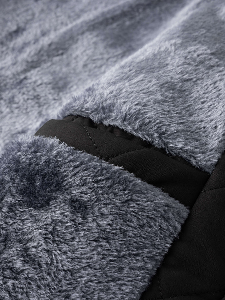 Laurence | Fleece-Lined Quilted Bomber Jacket