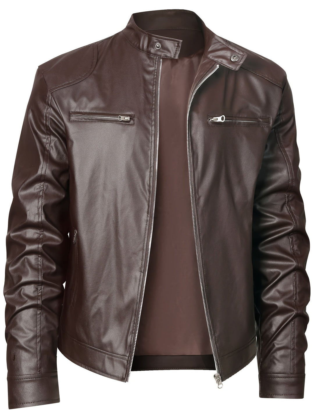 Felix | Moto-Style Stand-Collar Jacket
