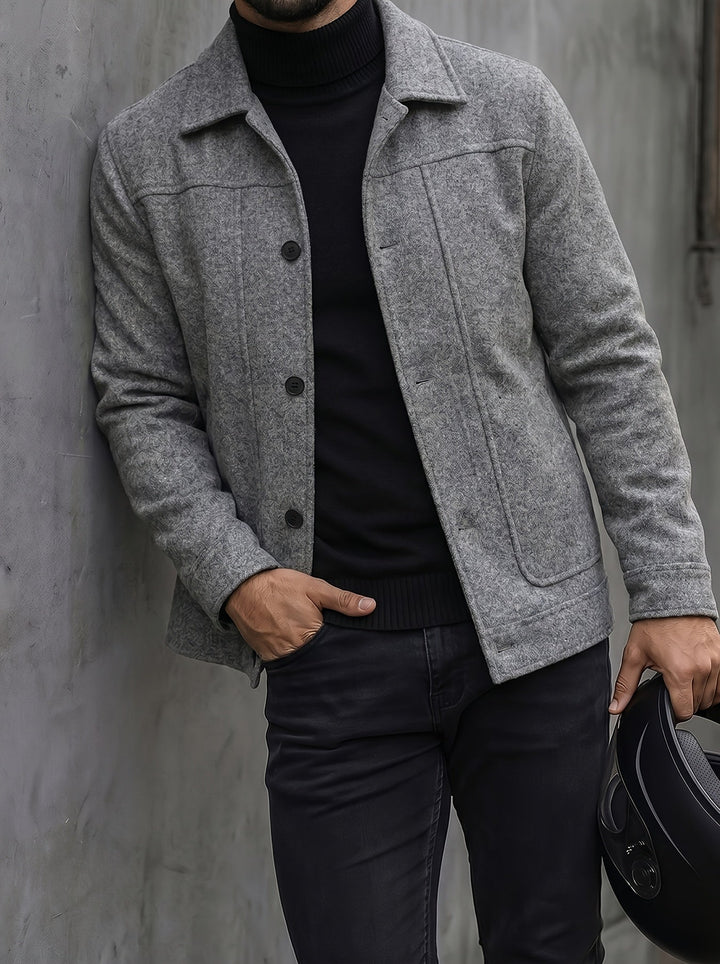 Adam | Tailored Button-Front Jacket