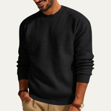 Men's Winter Sweaters | Casual Textured Crew Neck Comfort