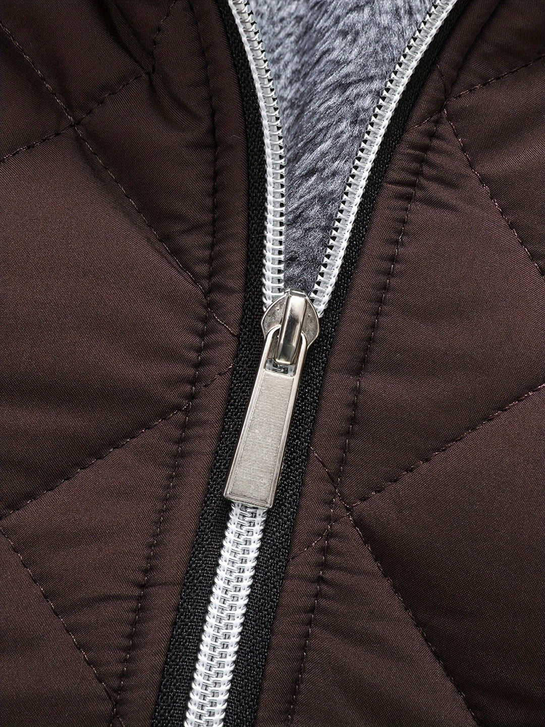 Laurence | Fleece-Lined Quilted Bomber Jacket
