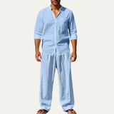 Men's Linen Two Piece Set | Effortless Summer Style