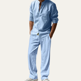 Men's Linen Two Piece Set | Effortless Summer Style