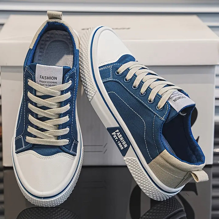 Men's Cushioned Lace-Up Shoes | All-Day Comfort