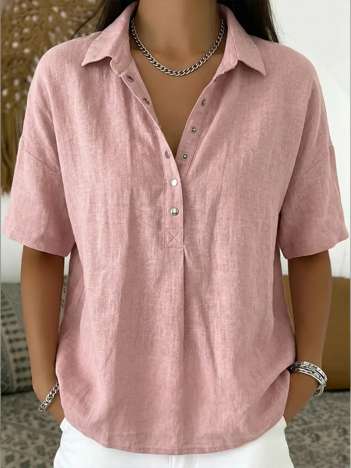 Quinley | Casual Buttoned Collar Shirt