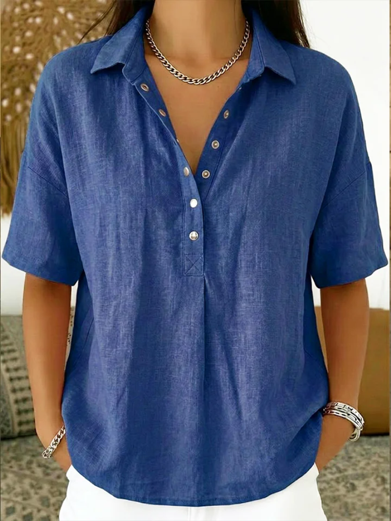 Quinley | Casual Buttoned Collar Shirt