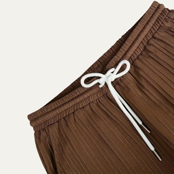 Harvey | Linen Shirt and Trousers Two-Piece Set