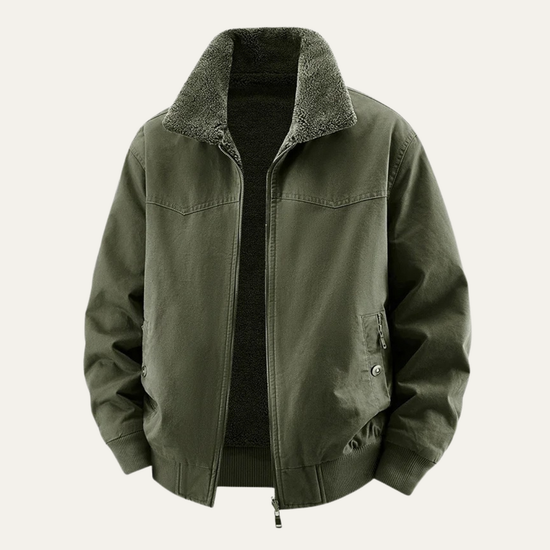 Max | Reversible Fleece-Lined Bomber Jacket