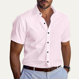 Men's Casual Business Button-Up Shirt | Professional Comfort & Versatile Style