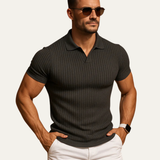 Men's Knit Polo Shirt | Summer Comfort & Classic Style