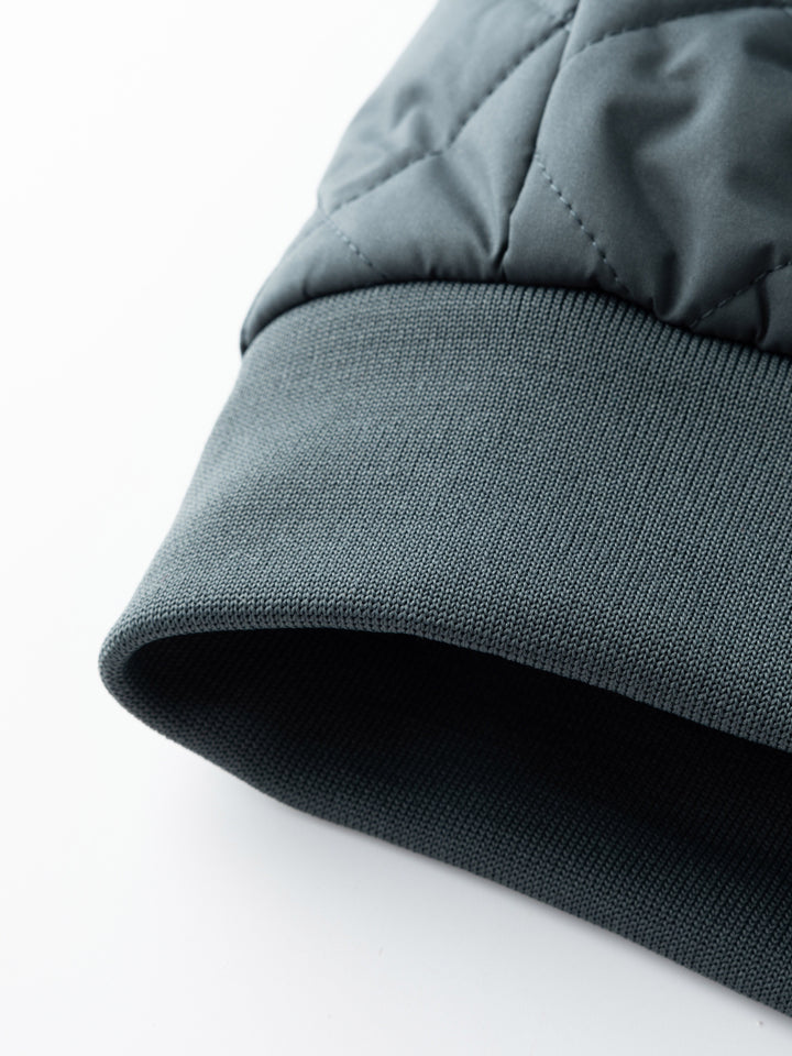 Laurence | Fleece-Lined Quilted Bomber Jacket