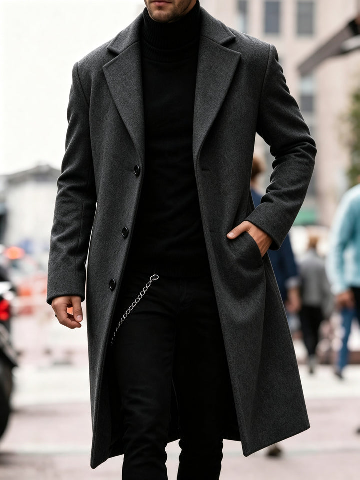 Mark | Long Tailored Winter Overcoat