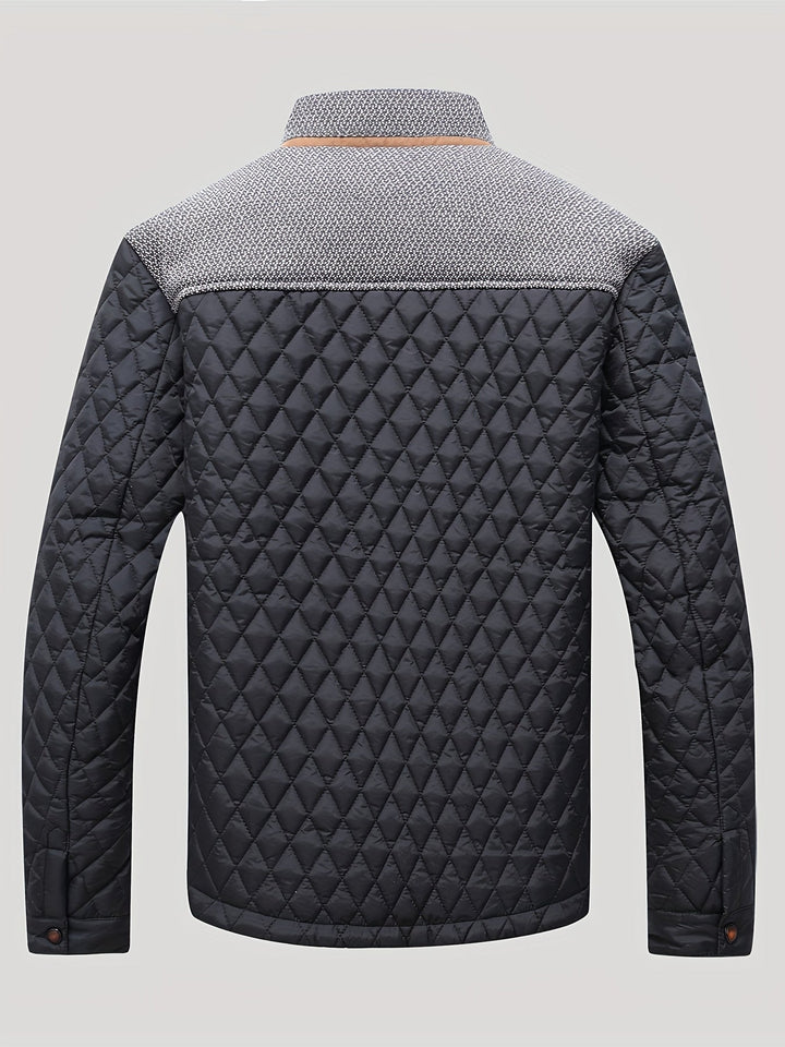 Freddie | Quilted Jacket with Stand Collar
