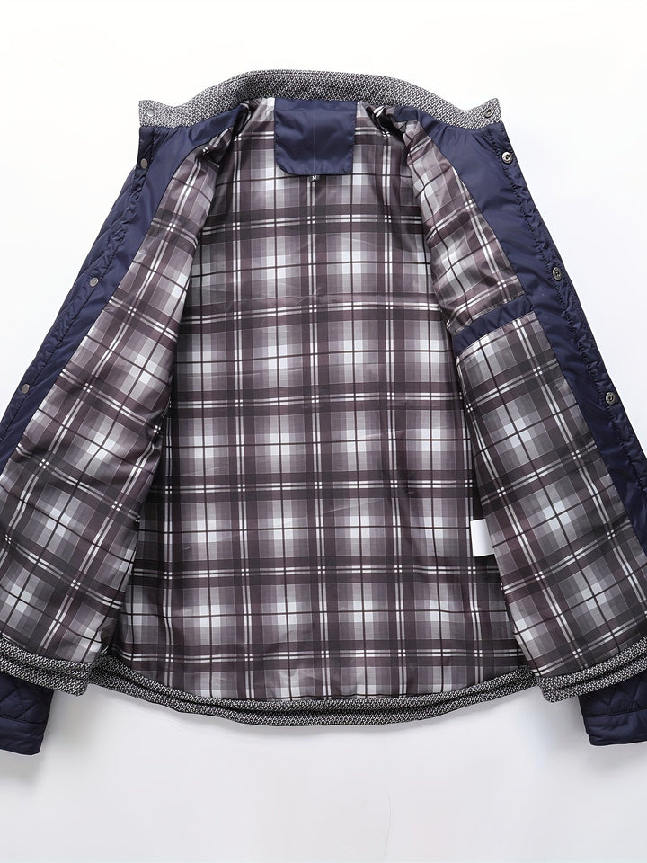 Freddie | Quilted Jacket with Stand Collar