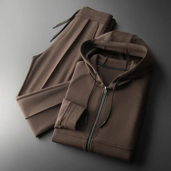 Frederick | Cotton-Blend Hoodie and Joggers Set