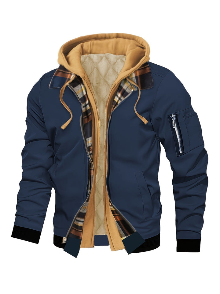 Euan | Hooded Zip-Up Casual Jacket